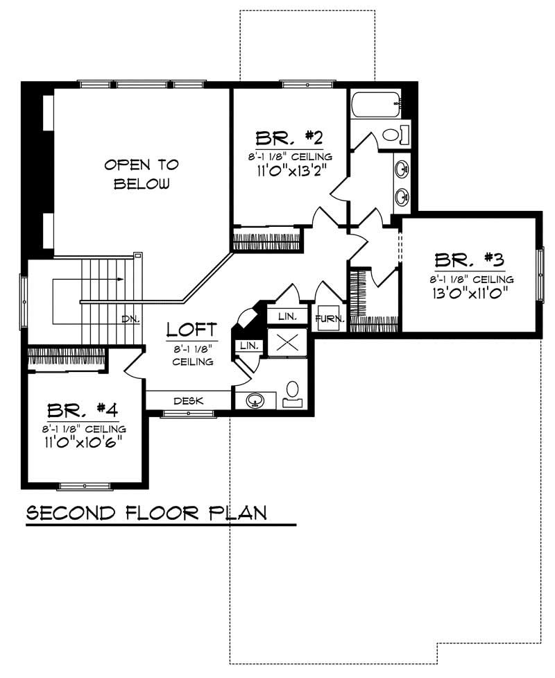 SECOND FLOOR PLAN