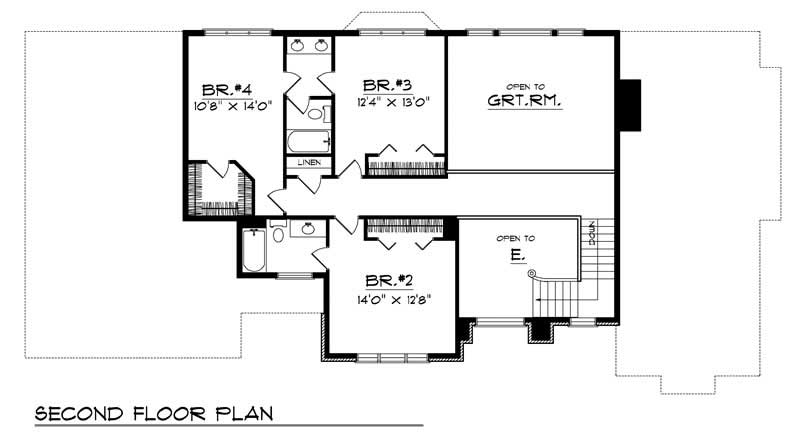 SECOND FLOOR PLAN