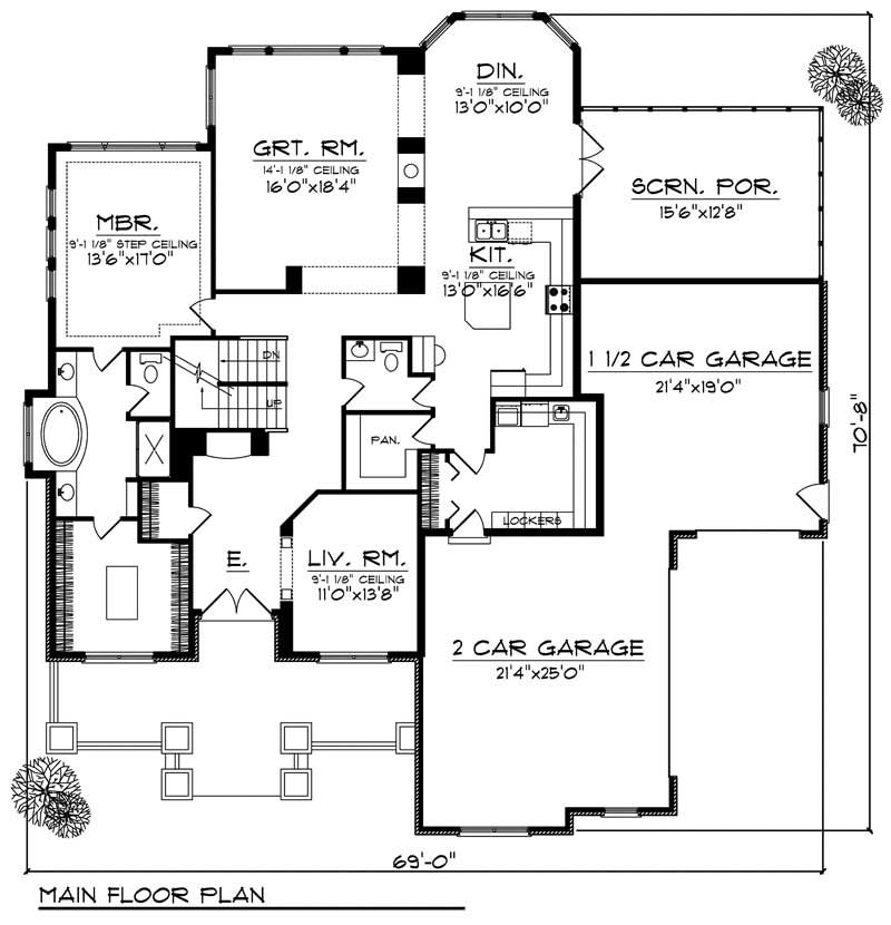 MAIN FLOOR PLAN