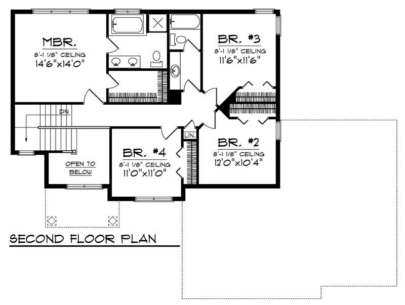 SECOND FLOOR PLAN