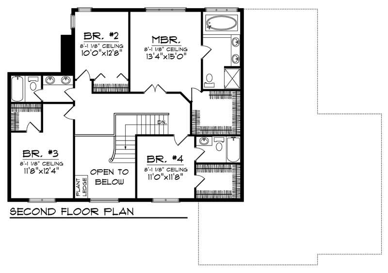 SECOND FLOOR PLAN