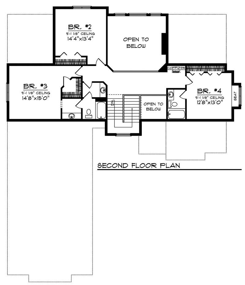 SECOND FLOOR PLAN