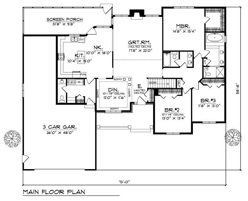 MAIN FLOOR PLAN