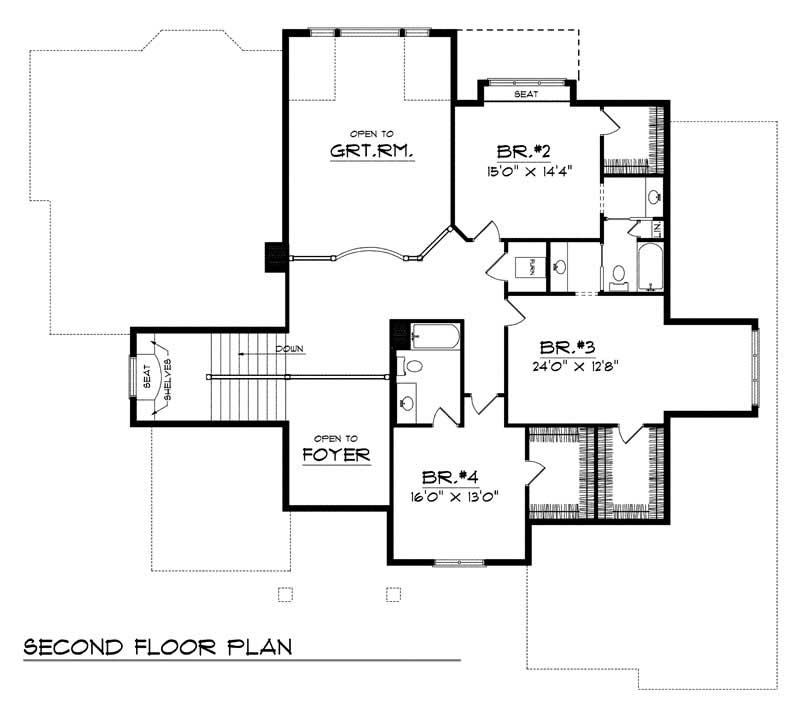 SECOND FLOOR PLAN