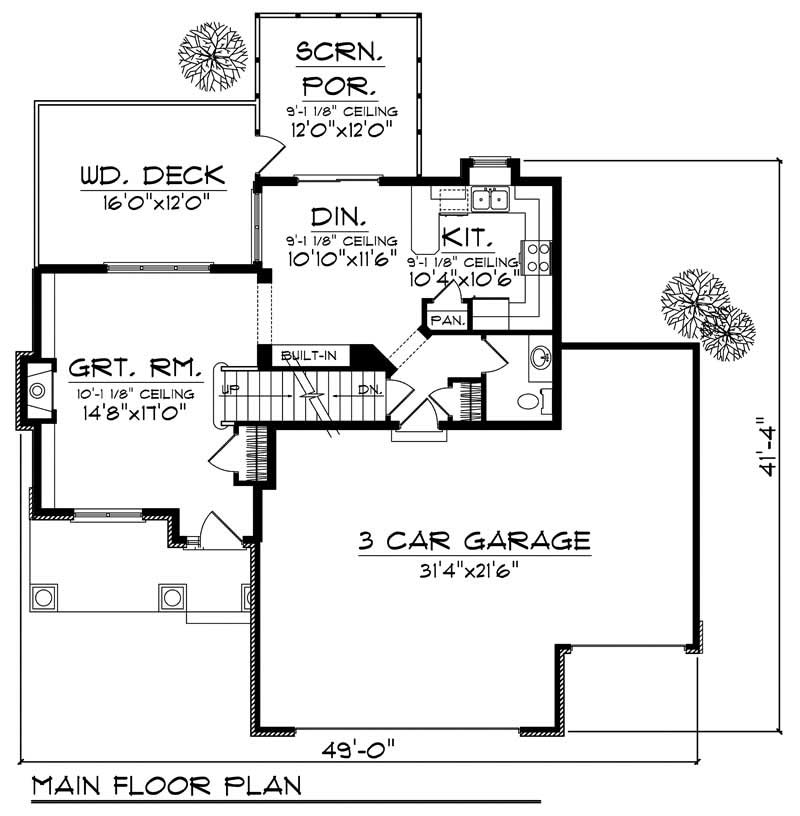 MAIN FLOOR PLAN