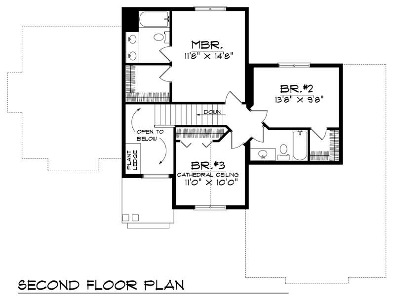 SECOND FLOOR PLAN