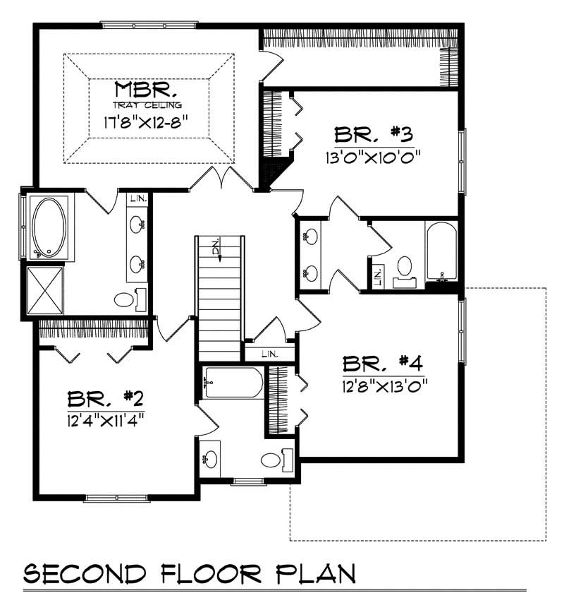 SECOND FLOOR PLAN