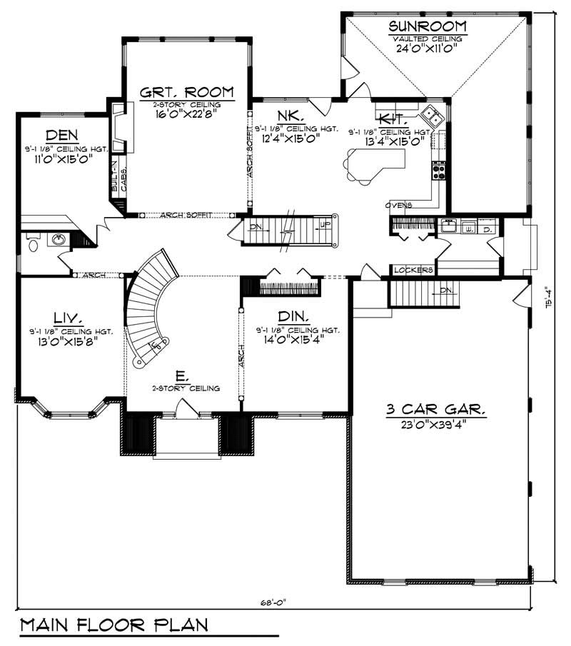 MAIN FLOOR PLAN