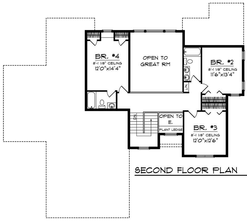 SECOND FLOOR PLAN