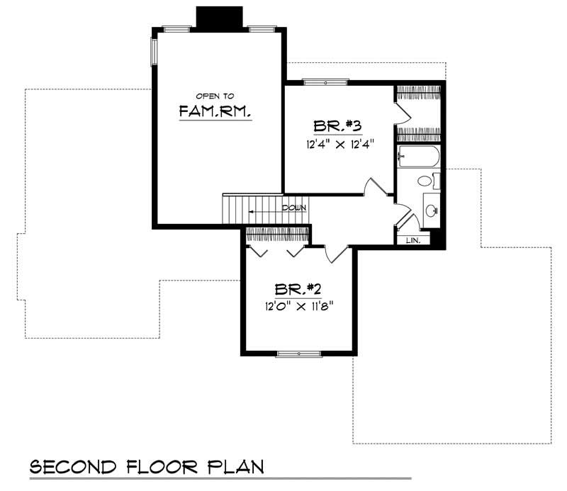 SECOND FLOOR PLAN