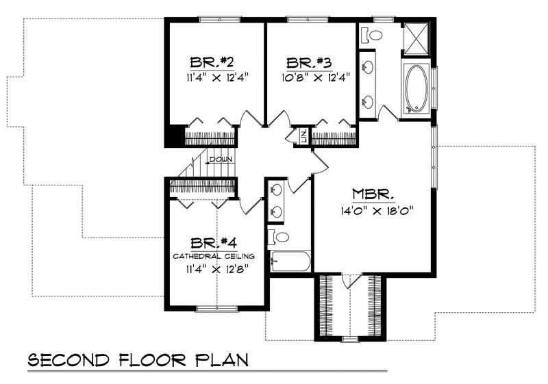 SECOND FLOOR PLAN
