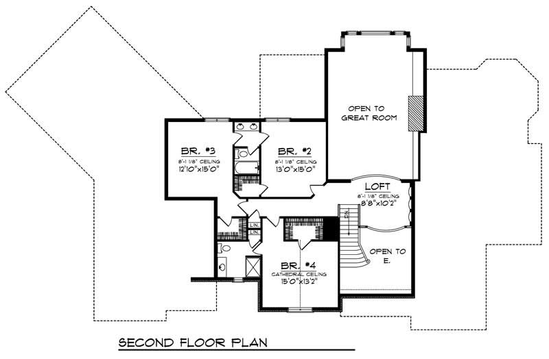 SECOND FLOOR PLAN