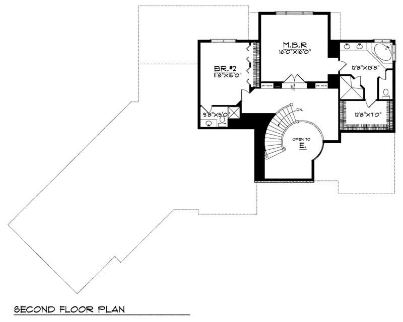 SECOND FLOOR PLAN