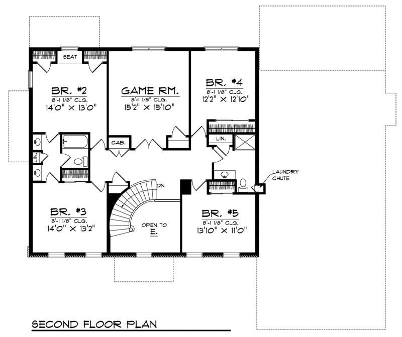 SECOND FLOOR PLAN