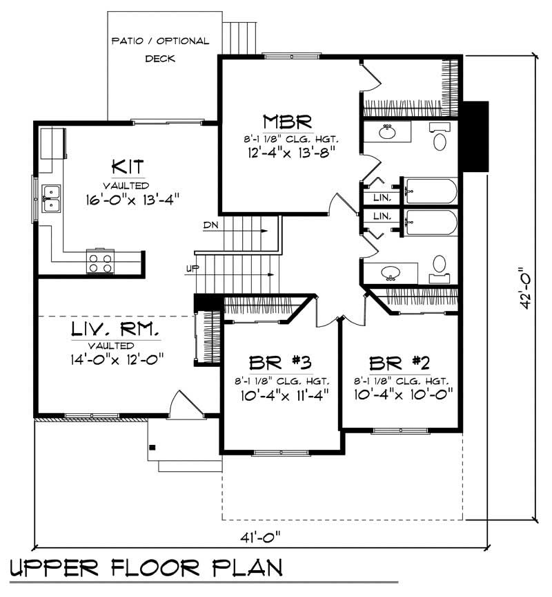 SECOND FLOOR PLAN