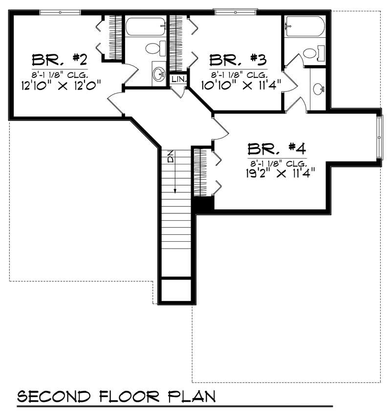 SECOND FLOOR PLAN
