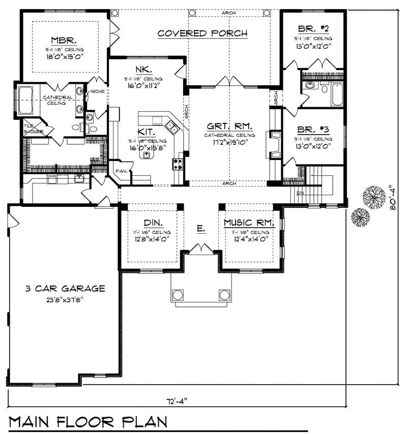 MAIN FLOOR PLAN
