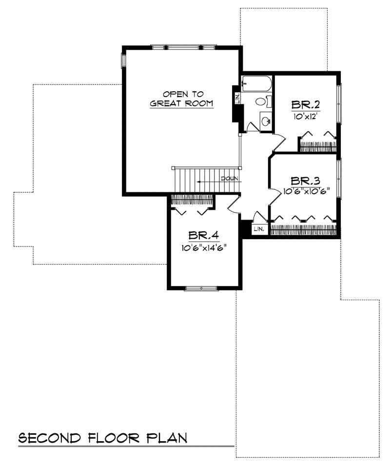 SECOND FLOOR PLAN