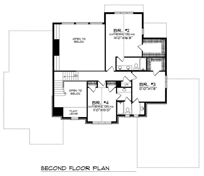 SECOND FLOOR PLAN