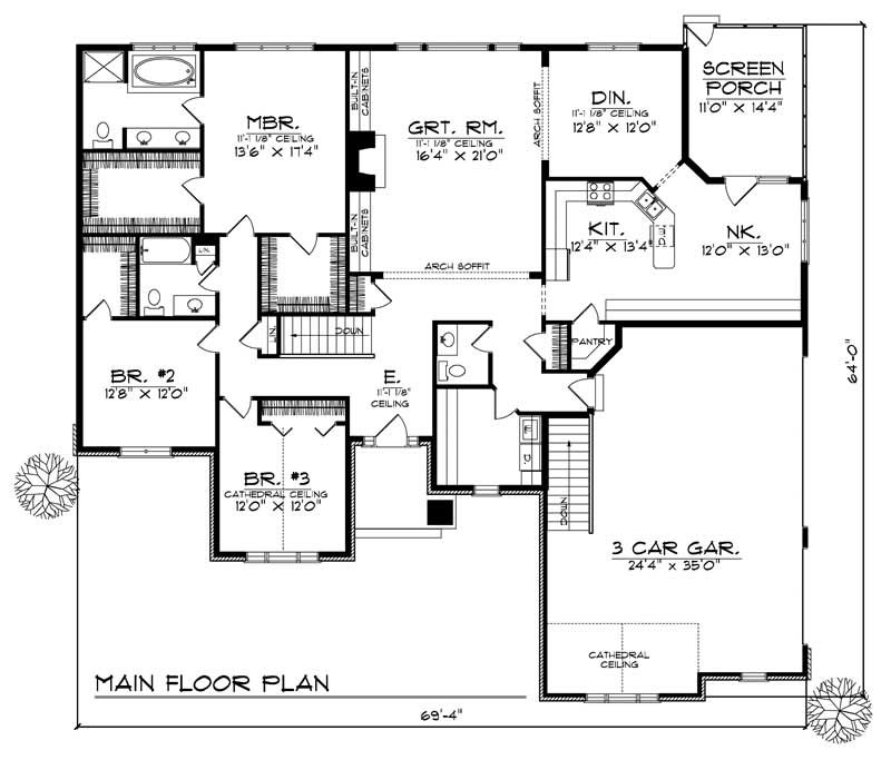 MAIN FLOOR PLAN