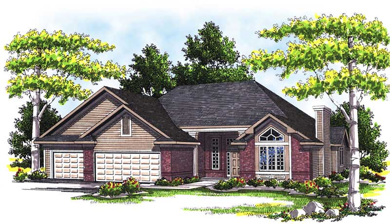 3-Bedroom, 1892 Sq Ft Craftsman House Plan - 101-1539 - Front Exterior