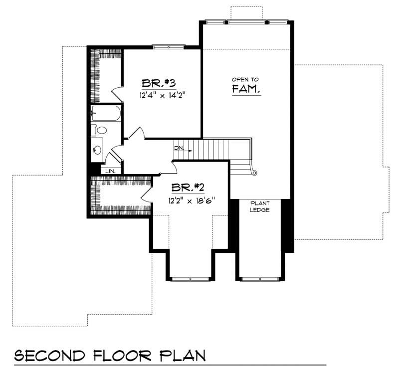 SECOND FLOOR PLAN
