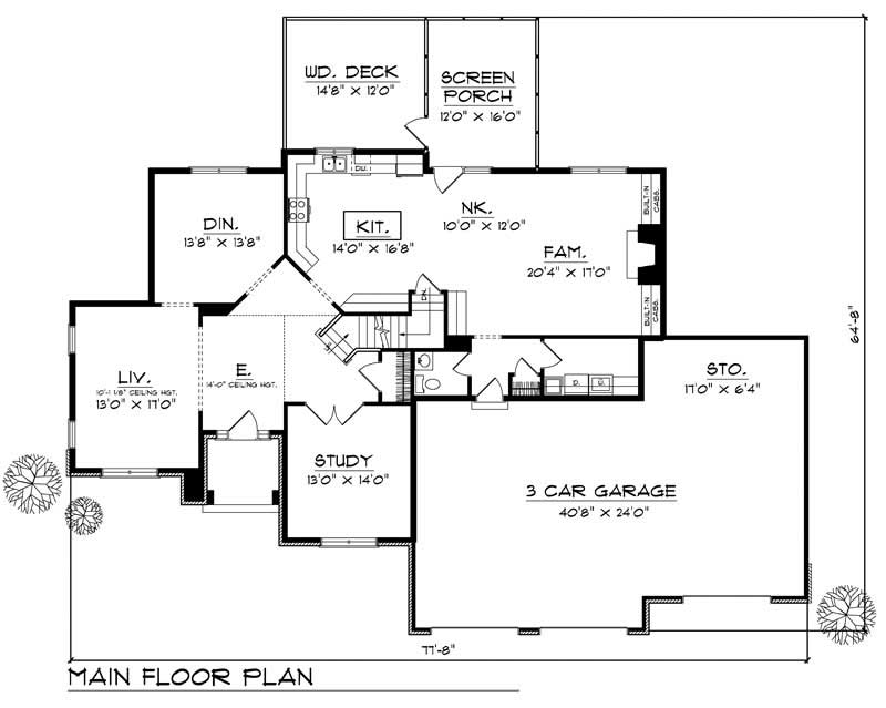 MAIN FLOOR PLAN