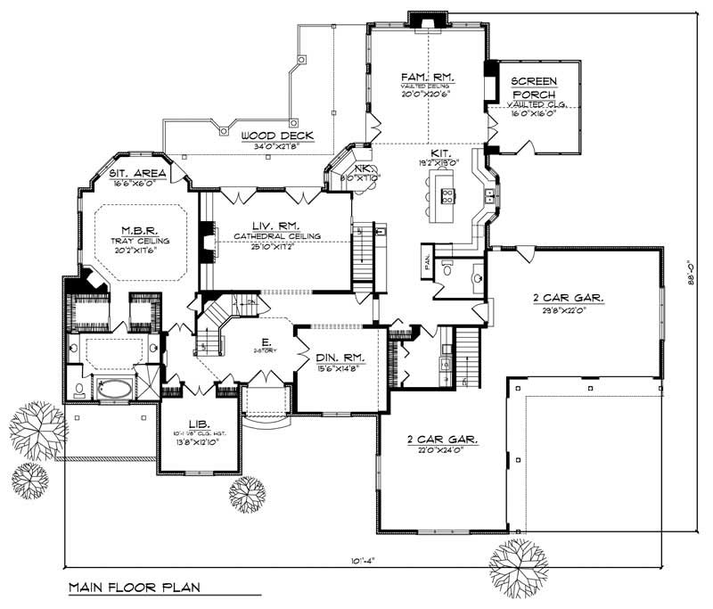 MAIN FLOOR PLAN