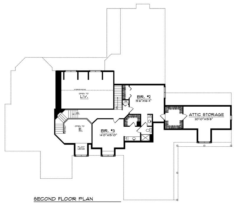 SECOND FLOOR PLAN