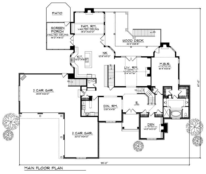 MAIN FLOOR PLAN
