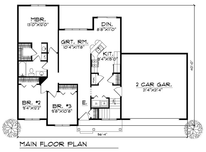 MAIN FLOOR PLAN
