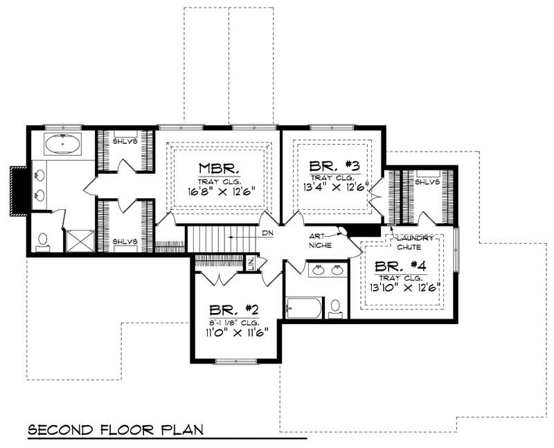 SECOND FLOOR PLAN