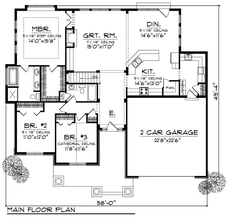 MAIN FLOOR PLAN