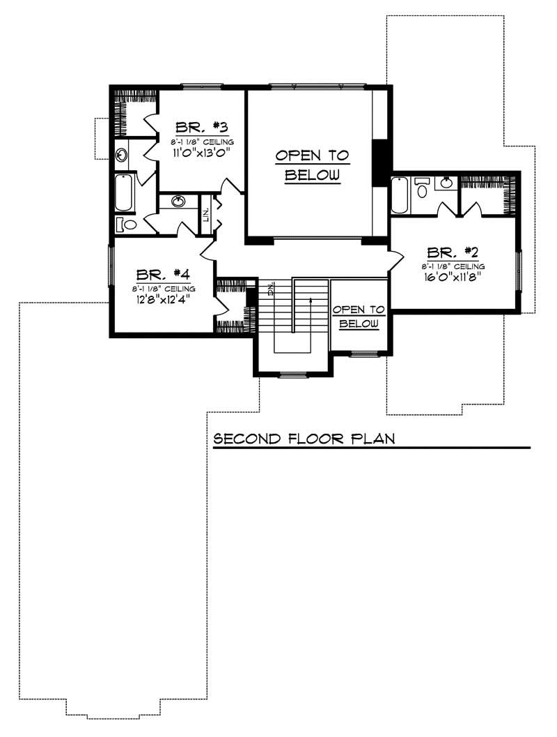 SECOND FLOOR PLAN