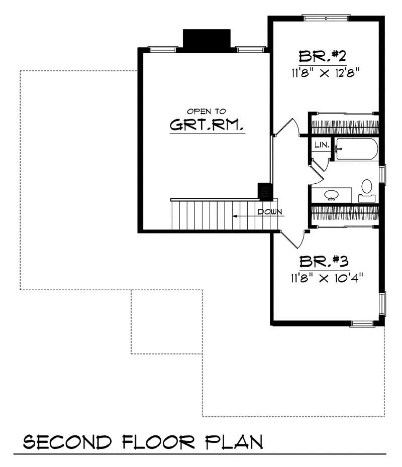 SECOND FLOOR PLAN