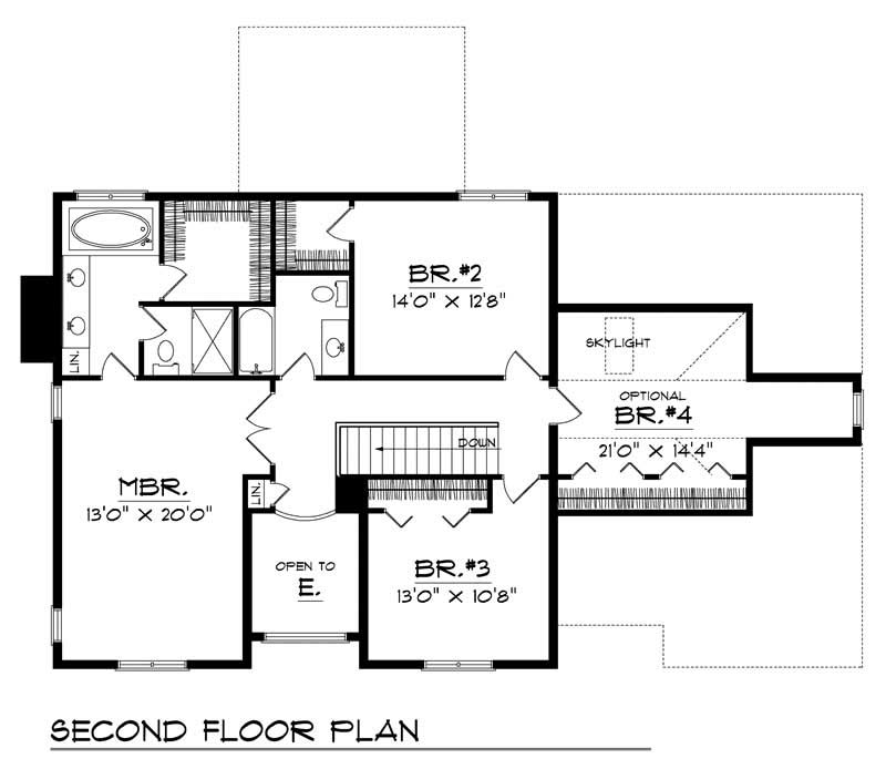 SECOND FLOOR PLAN