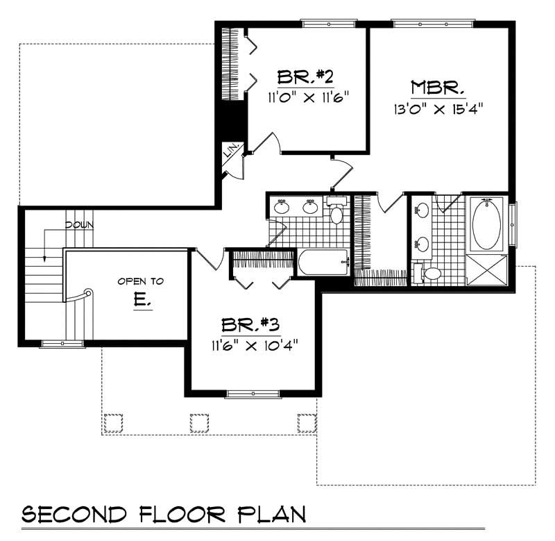 SECOND FLOOR PLAN