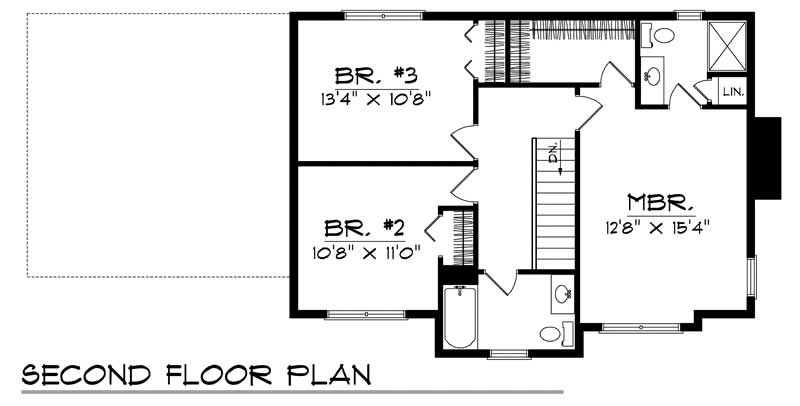 SECOND FLOOR PLAN