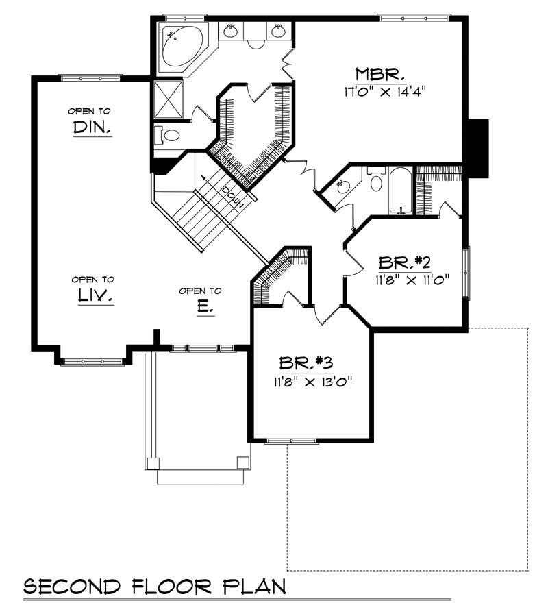 SECOND FLOOR PLAN