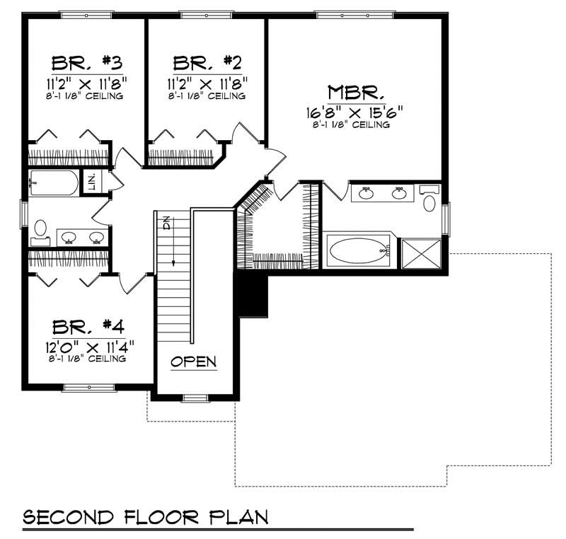 SECOND FLOOR PLAN