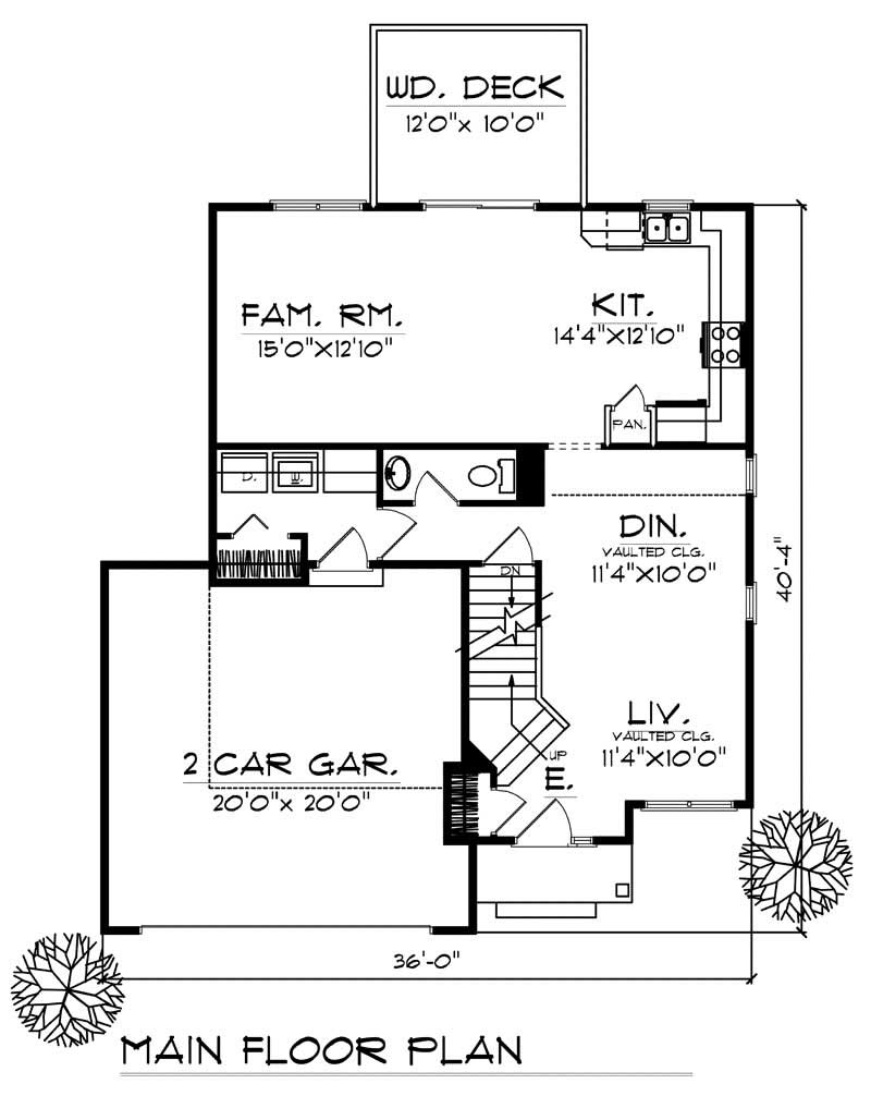 MAIN FLOOR PLAN