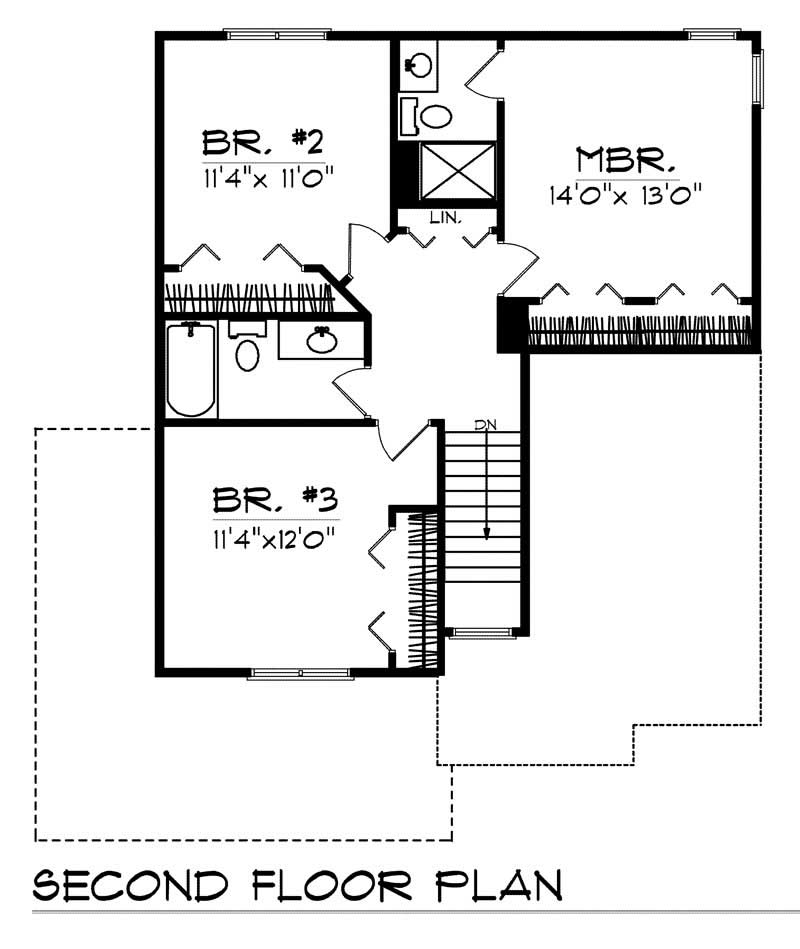 SECOND FLOOR PLAN