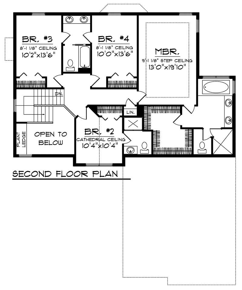 SECOND FLOOR PLAN