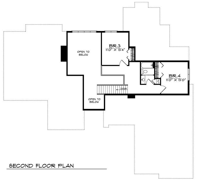 SECOND FLOOR PLAN