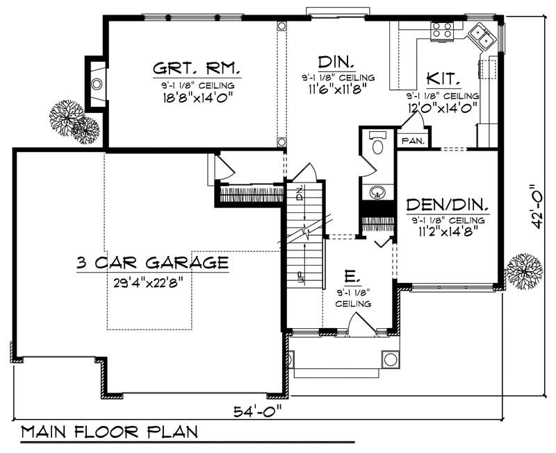 MAIN FLOOR PLAN