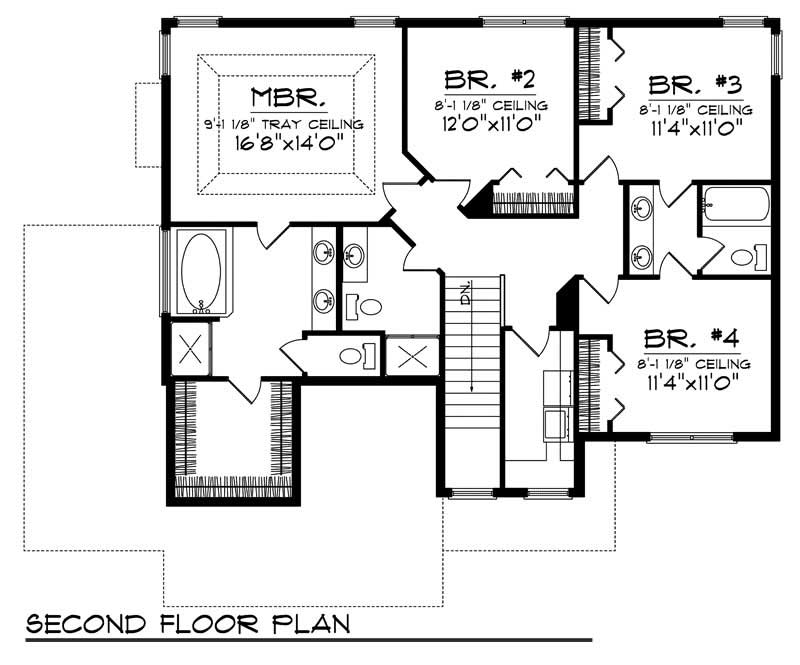 SECOND FLOOR PLAN