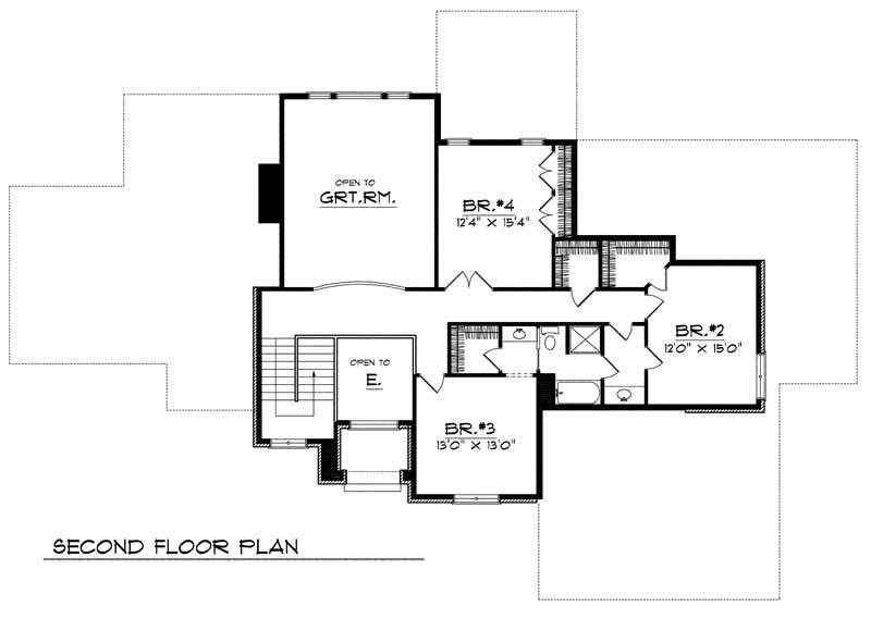 SECOND FLOOR PLAN