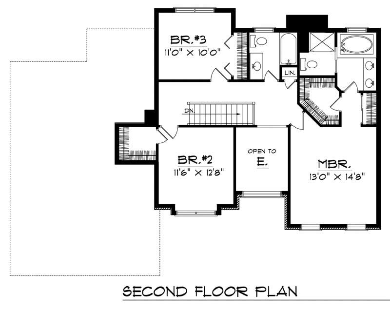 SECOND FLOOR PLAN