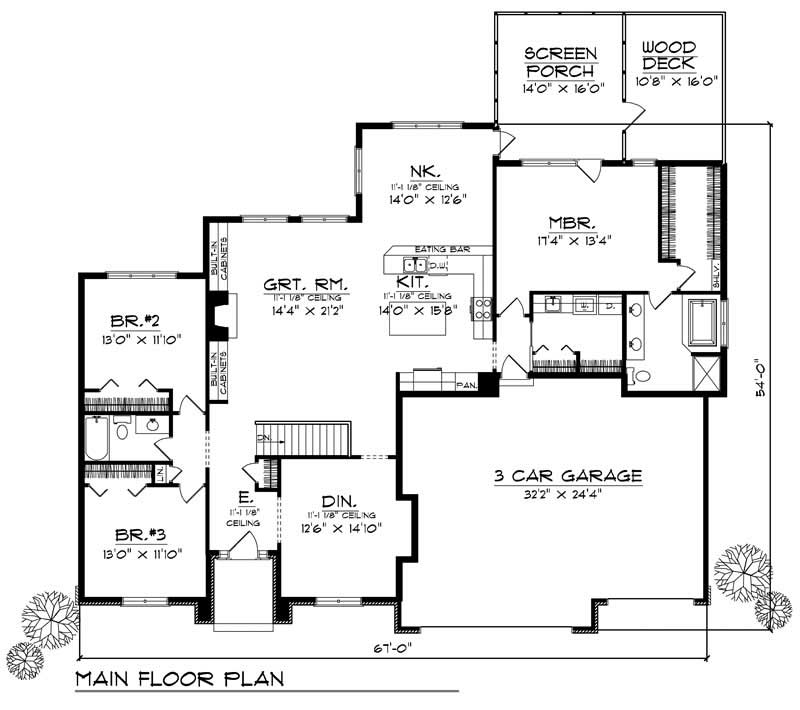 MAIN FLOOR PLAN