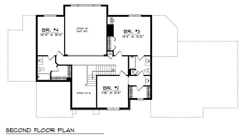 SECOND FLOOR PLAN